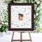 Signore Signature Mat Picture Frame, Photo Frame Wedding Guest Book Alternative, Autograph Picture Mat for Signature Board, Wedding Celebrations Graduations Support Encouragement or Retirement